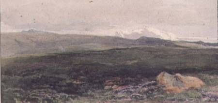 Hills near Loch Awe, Twilight from Thomas Collier
