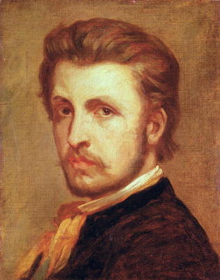Self Portrait (oil on canvas) from Thomas Couture