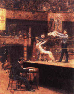 Between the rounds from Thomas Eakins