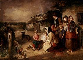 The first painful farewell. from Thomas Faed