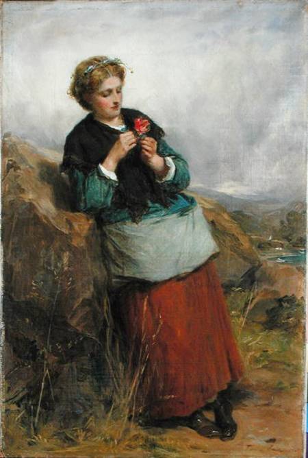 The Flower of Dunblane from Thomas Faed