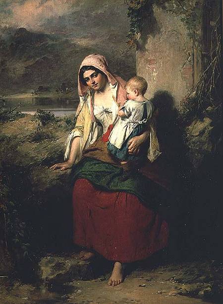 Taking Rest from Thomas Faed
