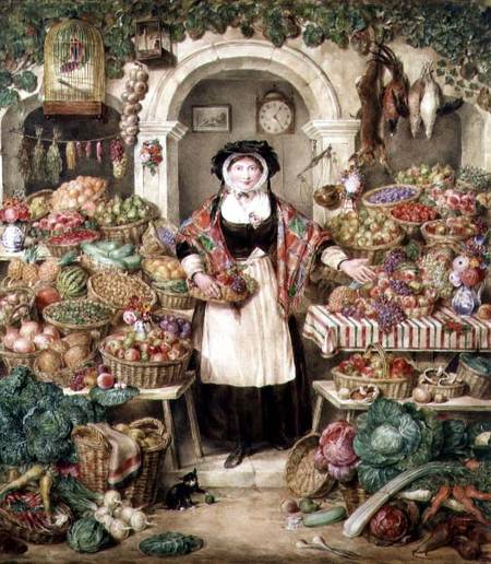 The Vegetable Stall from Thomas Frank Heaphy