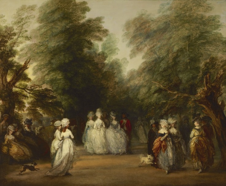 The Mall in St. James's Park from Thomas Gainsborough