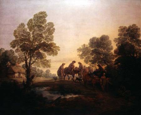 Going to Market Early from Thomas Gainsborough