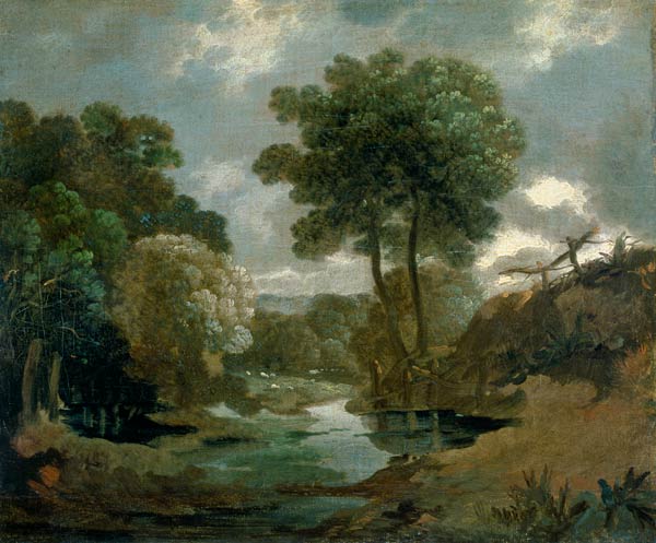 A Pool in the Woods from Thomas Gainsborough