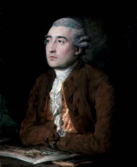 Philip Jakob de Loutherberg from Thomas Gainsborough