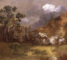 Landscape with Sheep