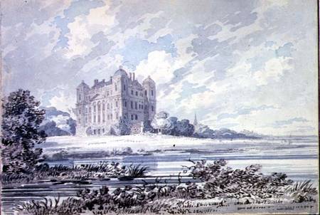 Duff House (pencil & wash on paper) from Thomas Girtin