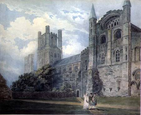 Ely Cathedral from Thomas Girtin