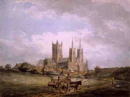 Lincoln Cathedral from Thomas Girtin