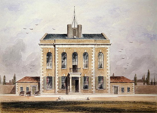 The Armoury belonging to the Royal Artillery Company from Thomas Hosmer Shepherd