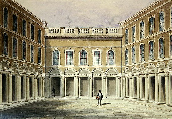 The Inner Court of Drapers'' Hall from Thomas Hosmer Shepherd