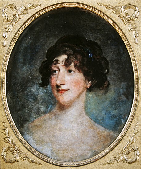 Head of the woman from Thomas Lawrence