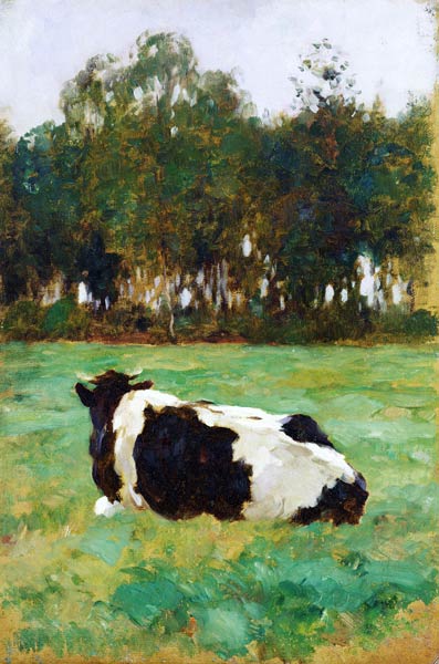 A Cow in the Meadow from Thomas Ludwig Herbst