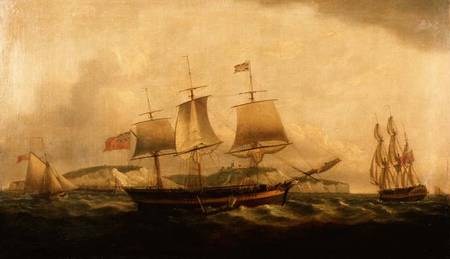 Shipping off Dover from Thomas Luny