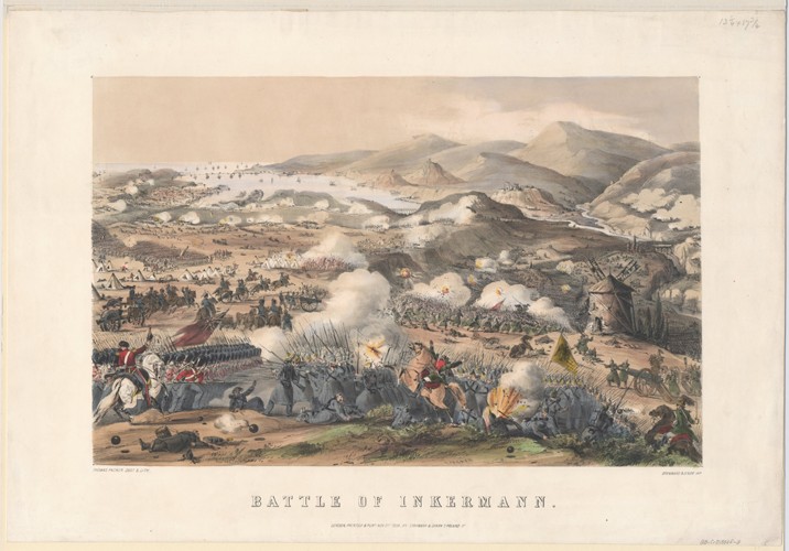 The Battle of Inkerman on November 5, 1854 from Thomas Packer