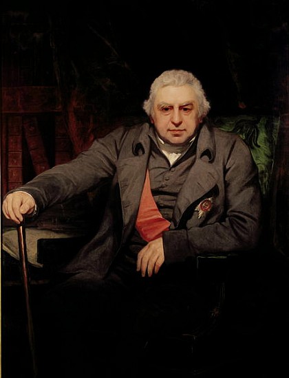 Portrait of Sir Joseph Banks, (1743-1820) 1810 from Thomas Phillips