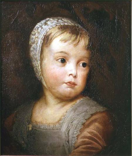 King James II as a Child, after Van Dyck from Thomas Robson