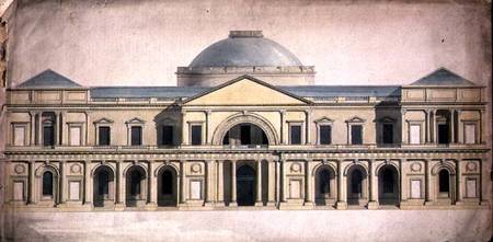 Design for the Royal Exchange, Dublin from Thomas Sandby