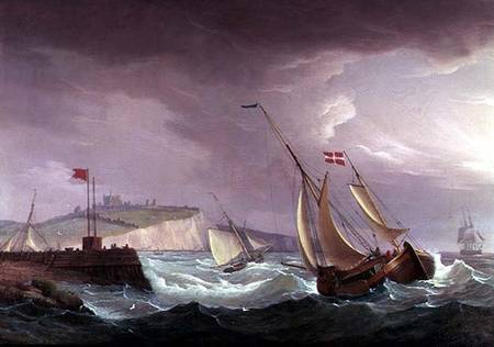 Shipping off Dover from Thomas Whitcombe