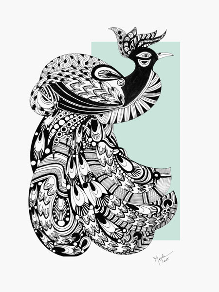 Bird of Paradise mint from Brigitte Thonhauser-Merk