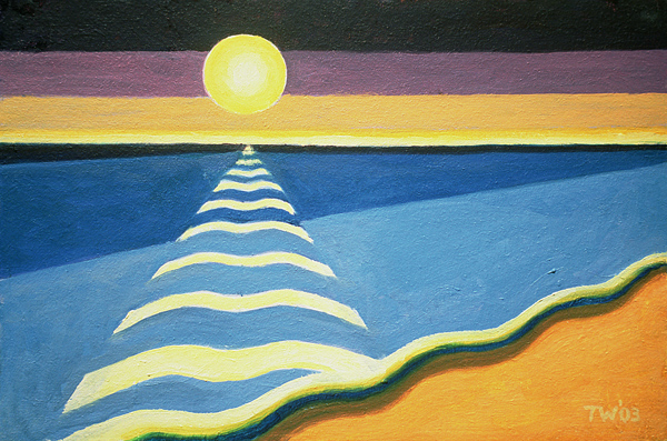 Sun, Sea and Sand, 2003 (oil on canvas)  from Tilly  Willis