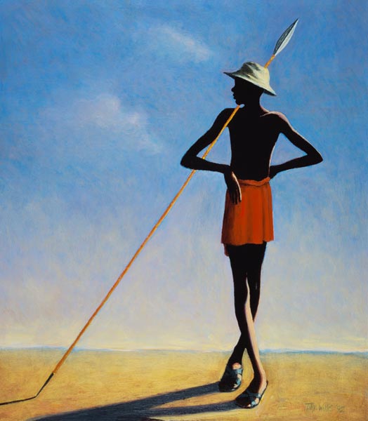 The Askari, 1992 (oil on canvas)  from Tilly  Willis