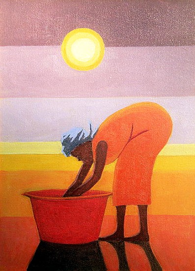 The Red Bucket, 2002 (oil on canvas)  from Tilly  Willis