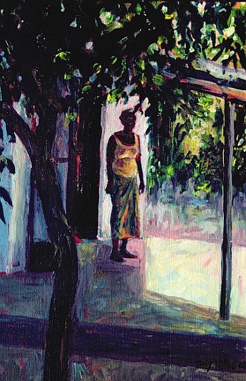 Under the Verandah, 2002 (oil on canvas)  from Tilly  Willis