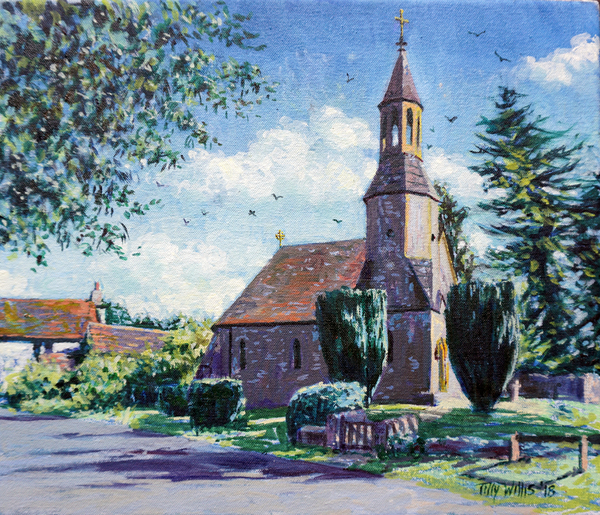 Village Church from Tilly  Willis