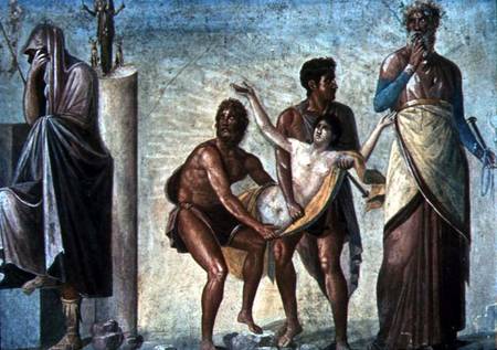 The Sacrifice of Iphigenia, from the House of the Tragic Poet from Timante