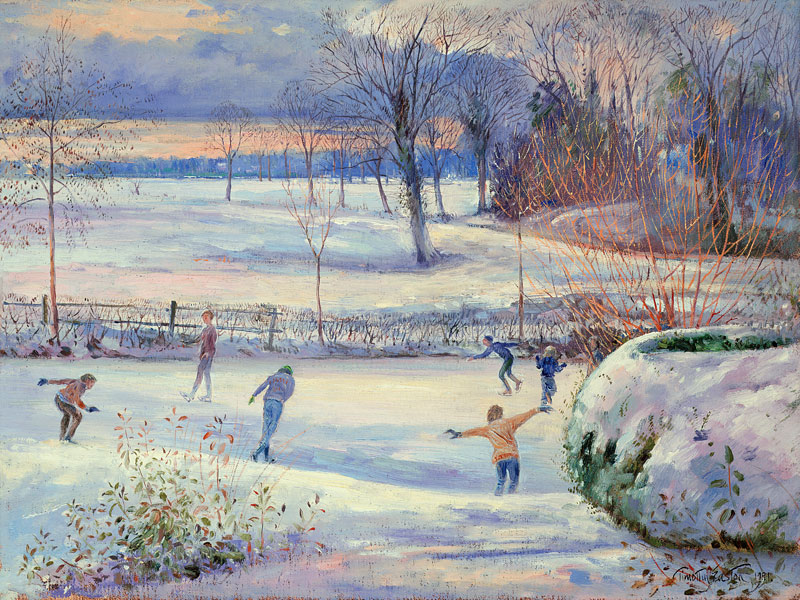 The Skating Day  from Timothy  Easton