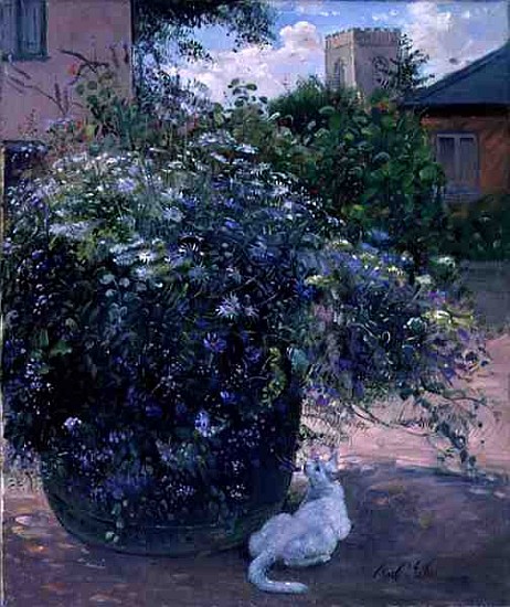 Bee Watching (oil on canvas)  from Timothy  Easton