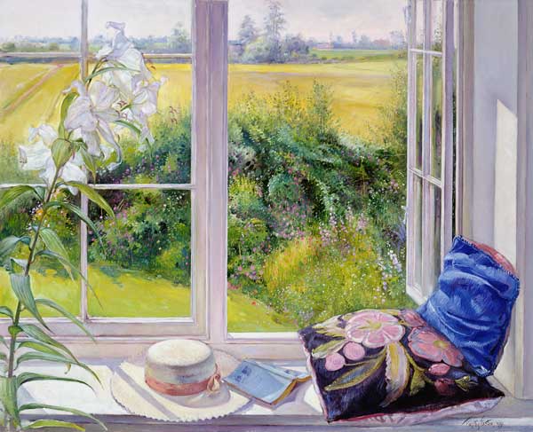 Window Seat and Lily, 1991  from Timothy  Easton