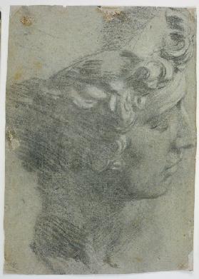 Study after the head of Michelangelo’s ‘Giuliano de’Medici’