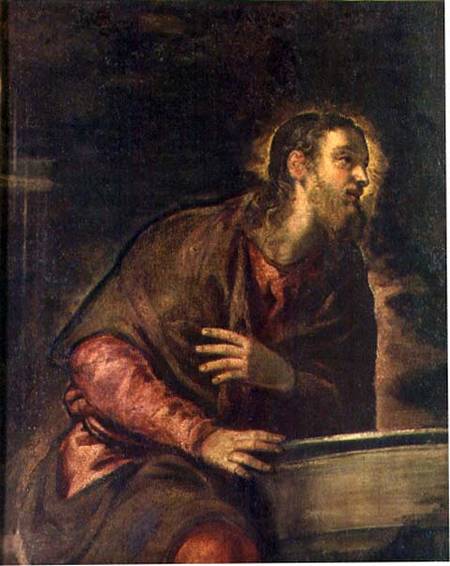 Christ at the Well from Jacopo Robusti Tintoretto