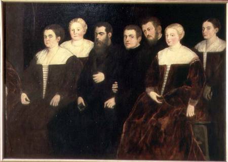 Seven members of the Soranzo Family from Jacopo Robusti Tintoretto