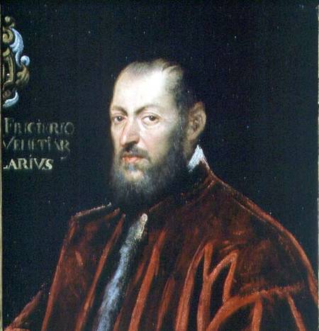 Portrait of Andrea Frizier, Grand Chancellor of Venice from Jacopo Robusti Tintoretto