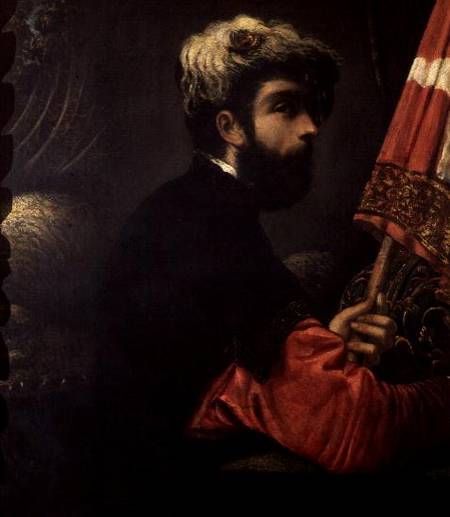 Portrait of a Man as Saint George from Jacopo Robusti Tintoretto