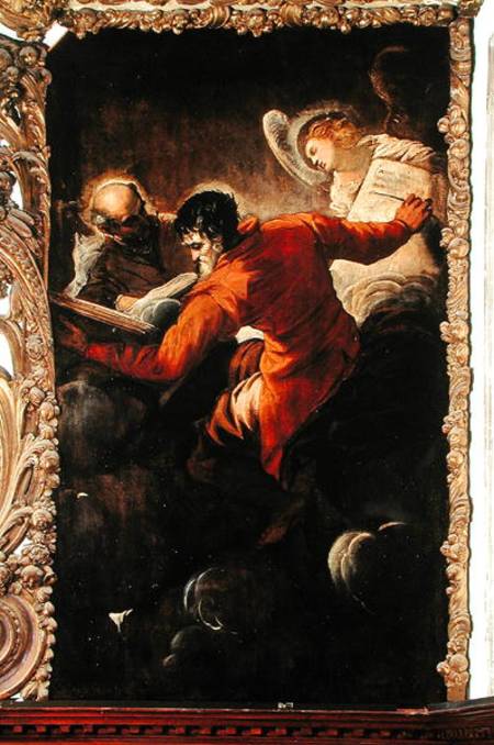 Saint Luke and Saint Matthew from Jacopo Robusti Tintoretto