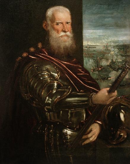 Portrait of Sebastiano Vernier (d.1578) Commander-in-Chief of the Venetian forces in the war against