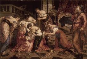 Tintoretto, Geburt Mariae