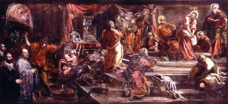 The Washing of the Feet from Jacopo Robusti Tintoretto