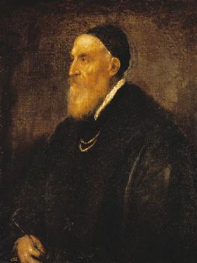 Titian / self-portrait 1570 (Madrid).