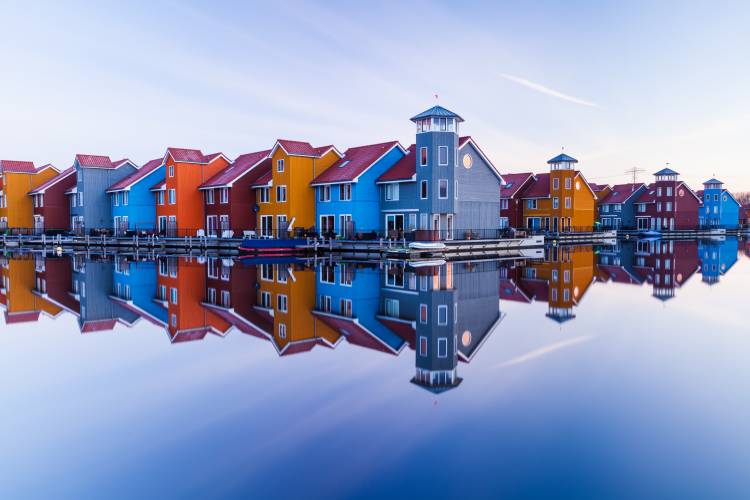 Colored homes from Ton Drijfhamer