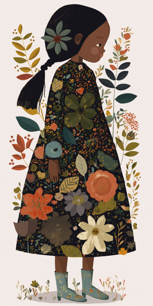 Little Flower Girl from Treechild