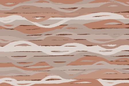 Pastel Wavey Stripes Pattern