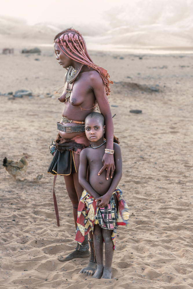 Himba mother and daughter from Trevor Cole