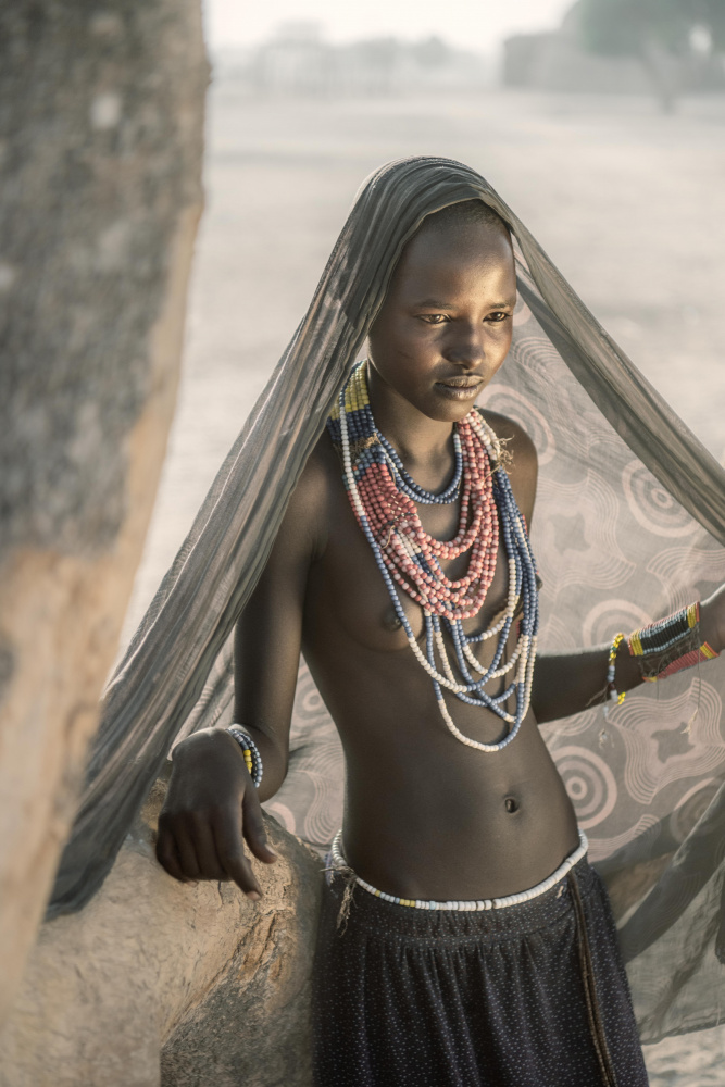 Beauty in a tribes girl from Trevor Cole